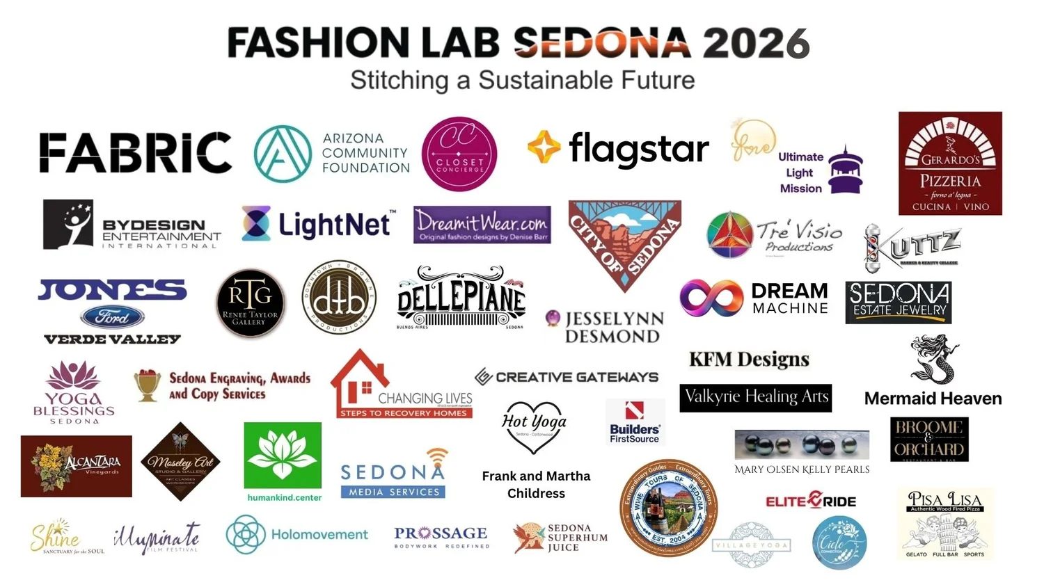 Fashion Lab Sedona 2026 donors