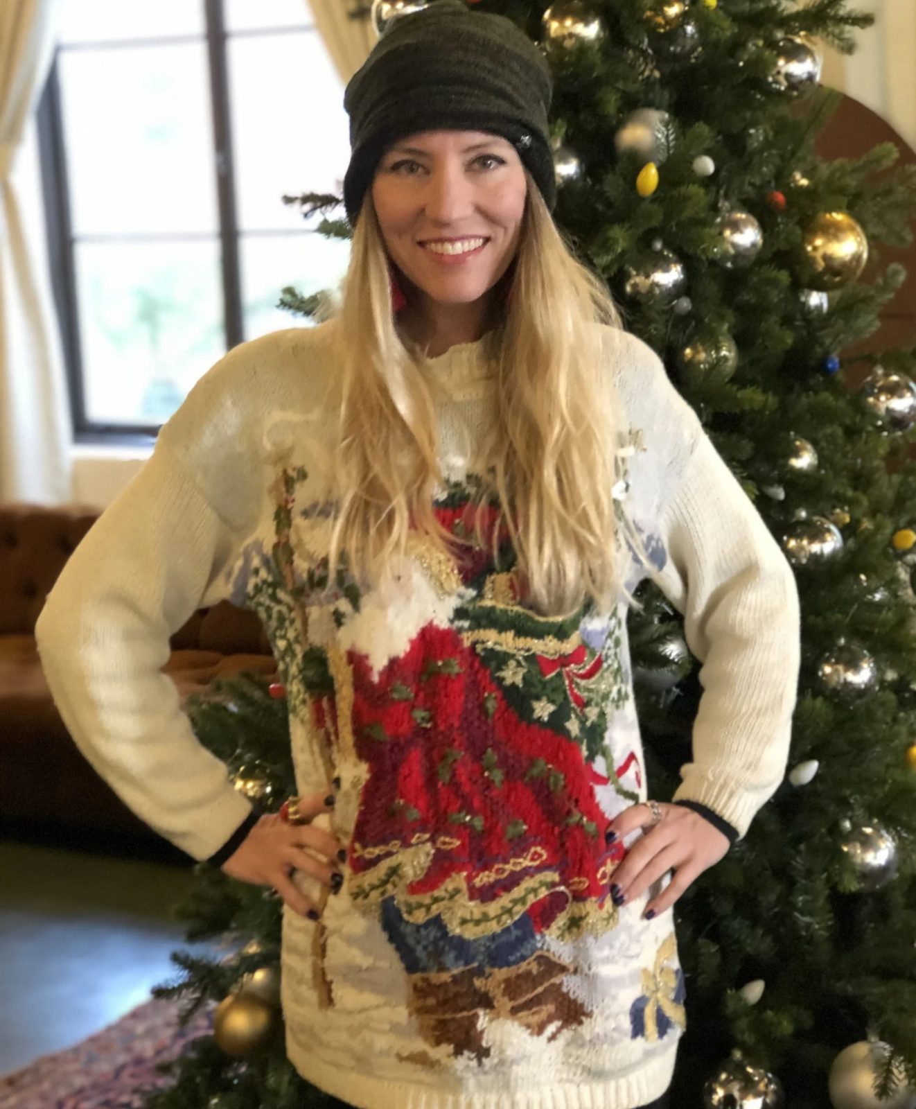 Tacky Holiday Sweater pop-up poster